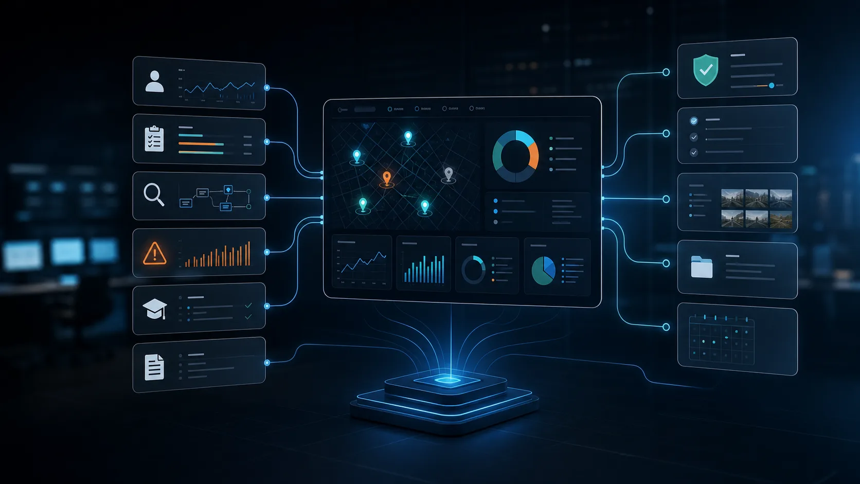 One platform to see the work, assign the action, and prove the result.